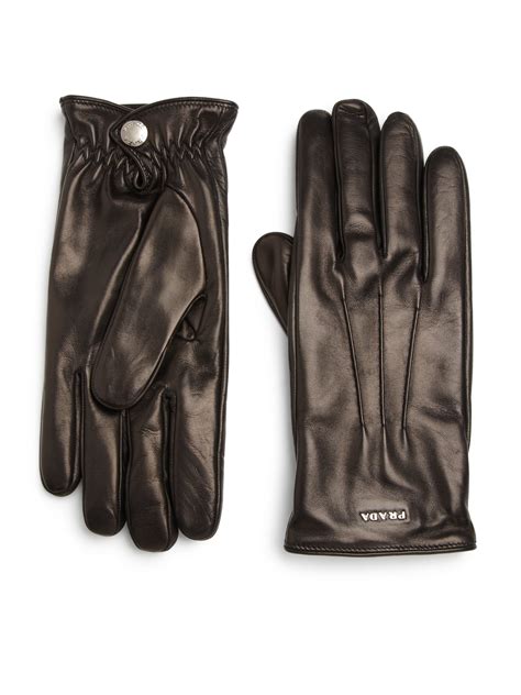 prada men's gloves